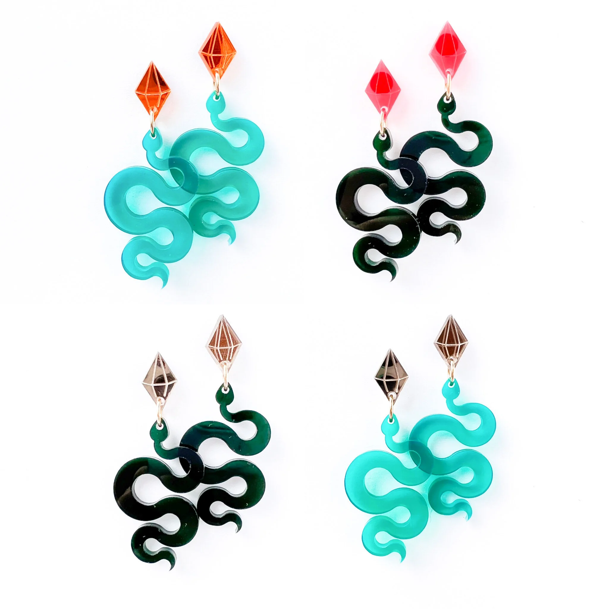 Witchy Snake Earrings