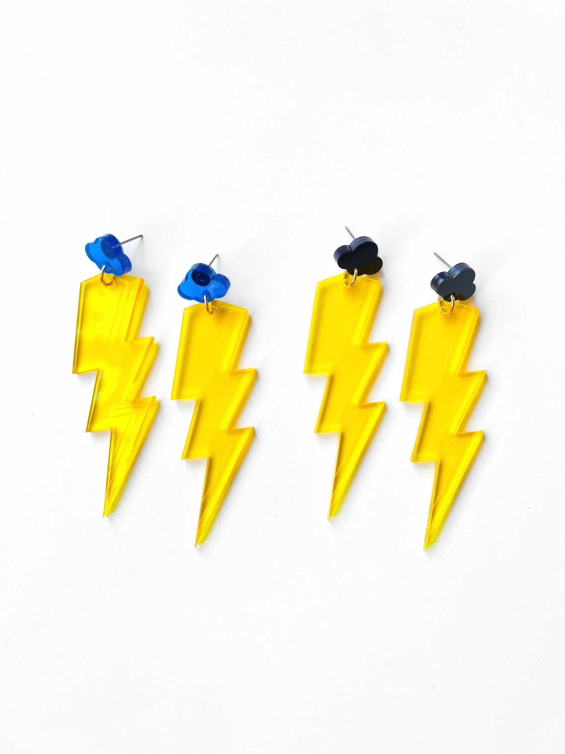 XL Lightning Bolt Earrings