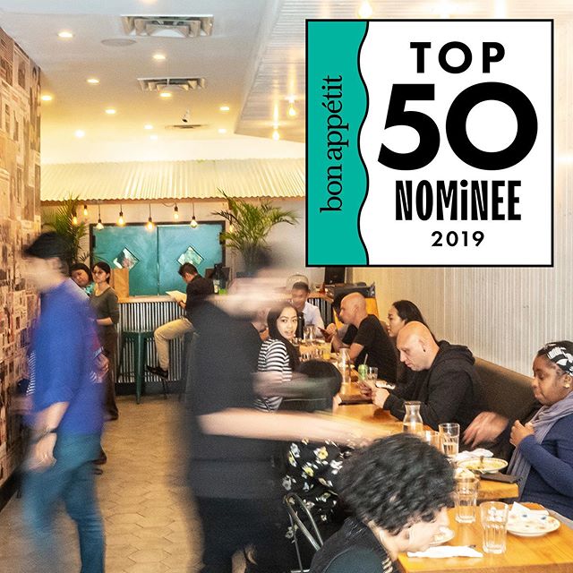Thank you 🙏 @bonappetitmag for selecting @addanyc as one of the Best 50 New Restaurants in America! Congrats 🍾 to our friends @kopitiamnyc @atomixnyc @konbi Thank you so much 
@juliakramer @rapoport @mollybaz 
And the entire BA Team
&bull;&bull;&bu
