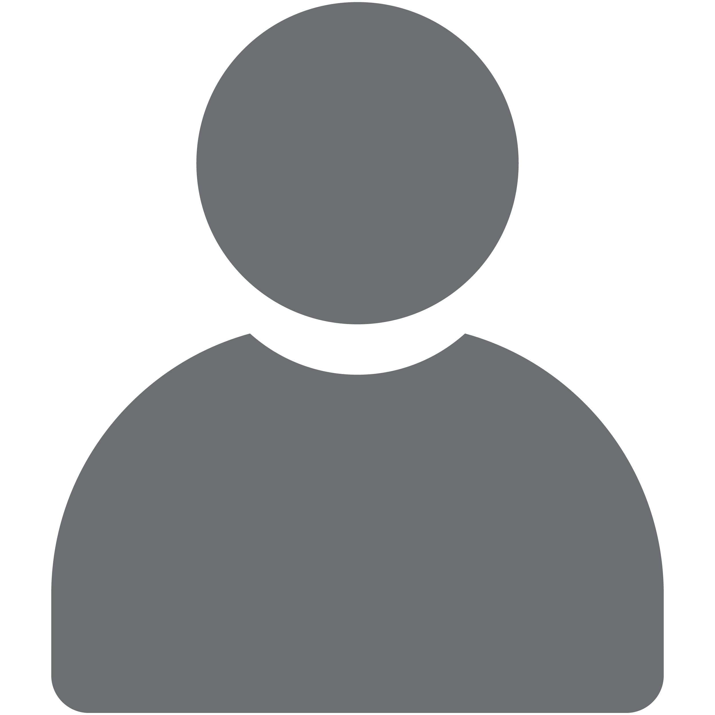 Black and white close-up portrait of a smiling man with a beard, mustache, and shaved head, wearing a hoodie.