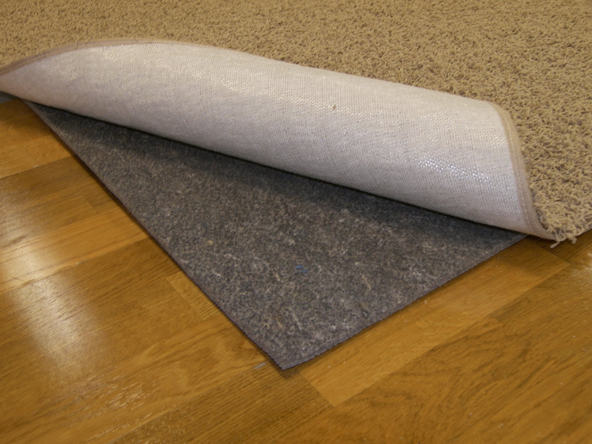 Details about   4’ 0” X 20’ 0” DuraHoldPlus™ Felt and Rubber Rug Pad for Hard Floors GRP 