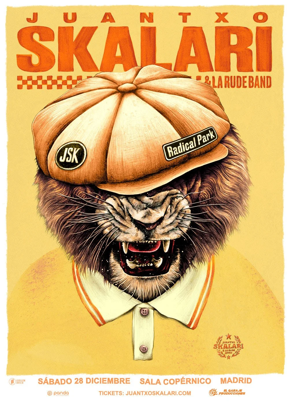 85% VENDIDO MADRID! FINAL DE GIRA JUANTXO SKALARI