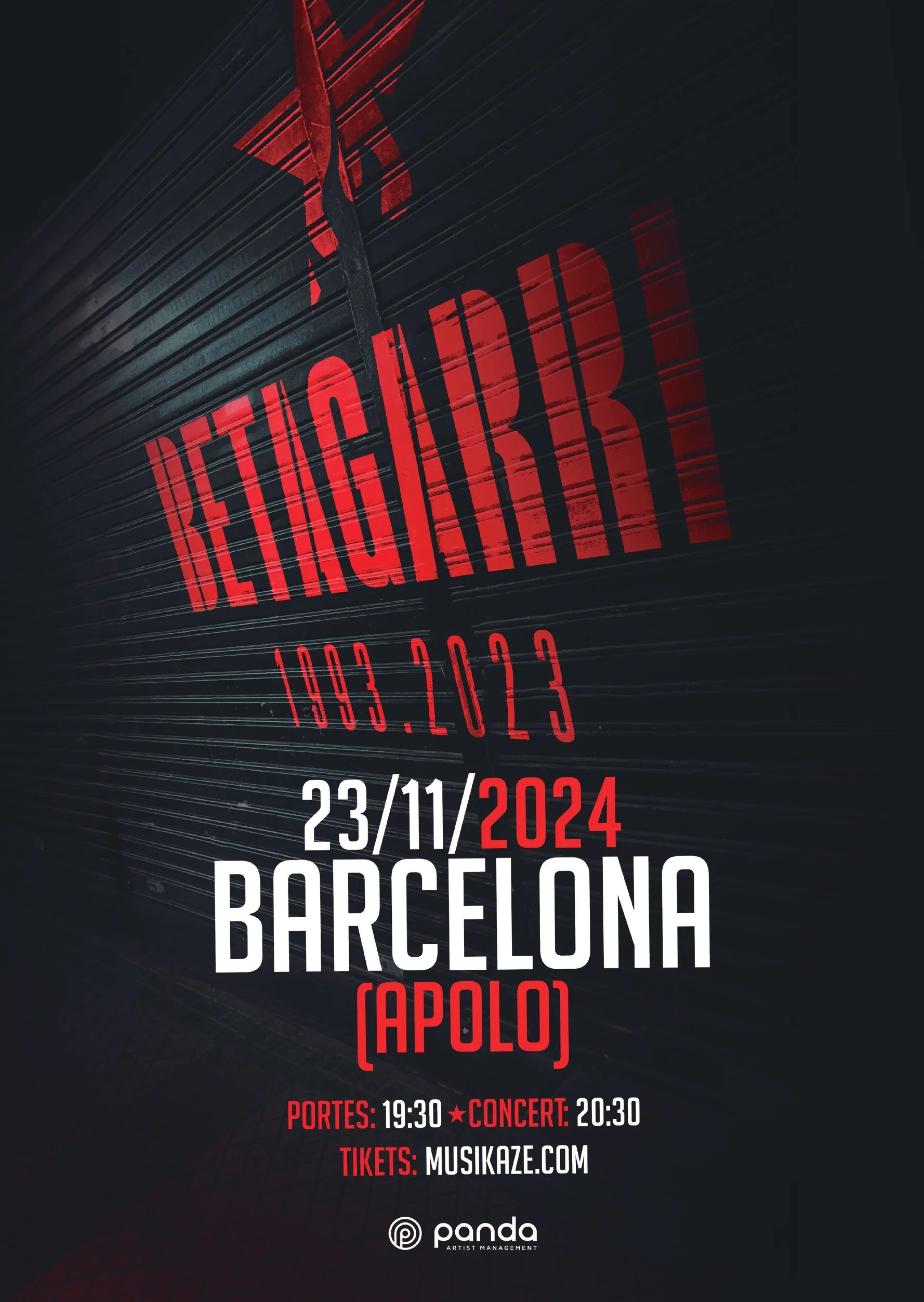 BETAGARRI ÚNICA ACTUACIÓ A CATALUNYA - APOLO 23/11