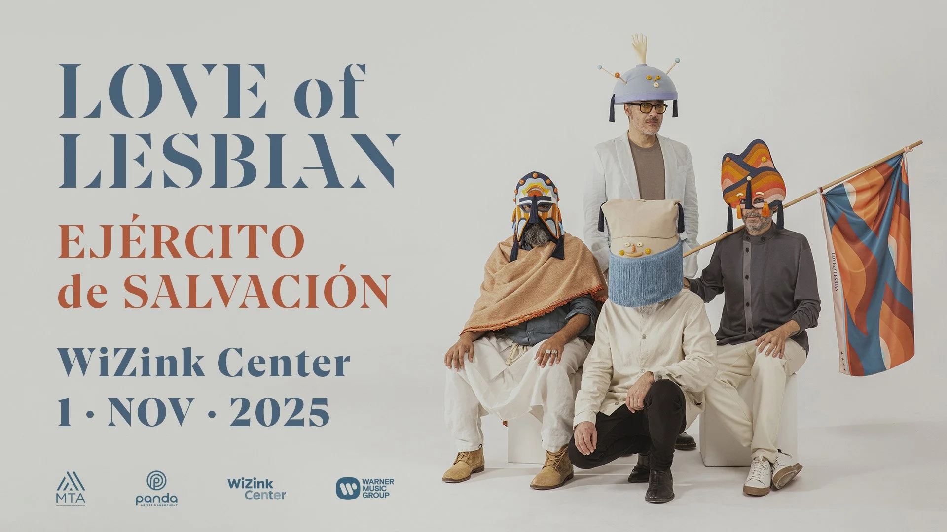 El 'Ejercito de Salvación' de Love of Lesbian llega al Wizink Center de Madrid