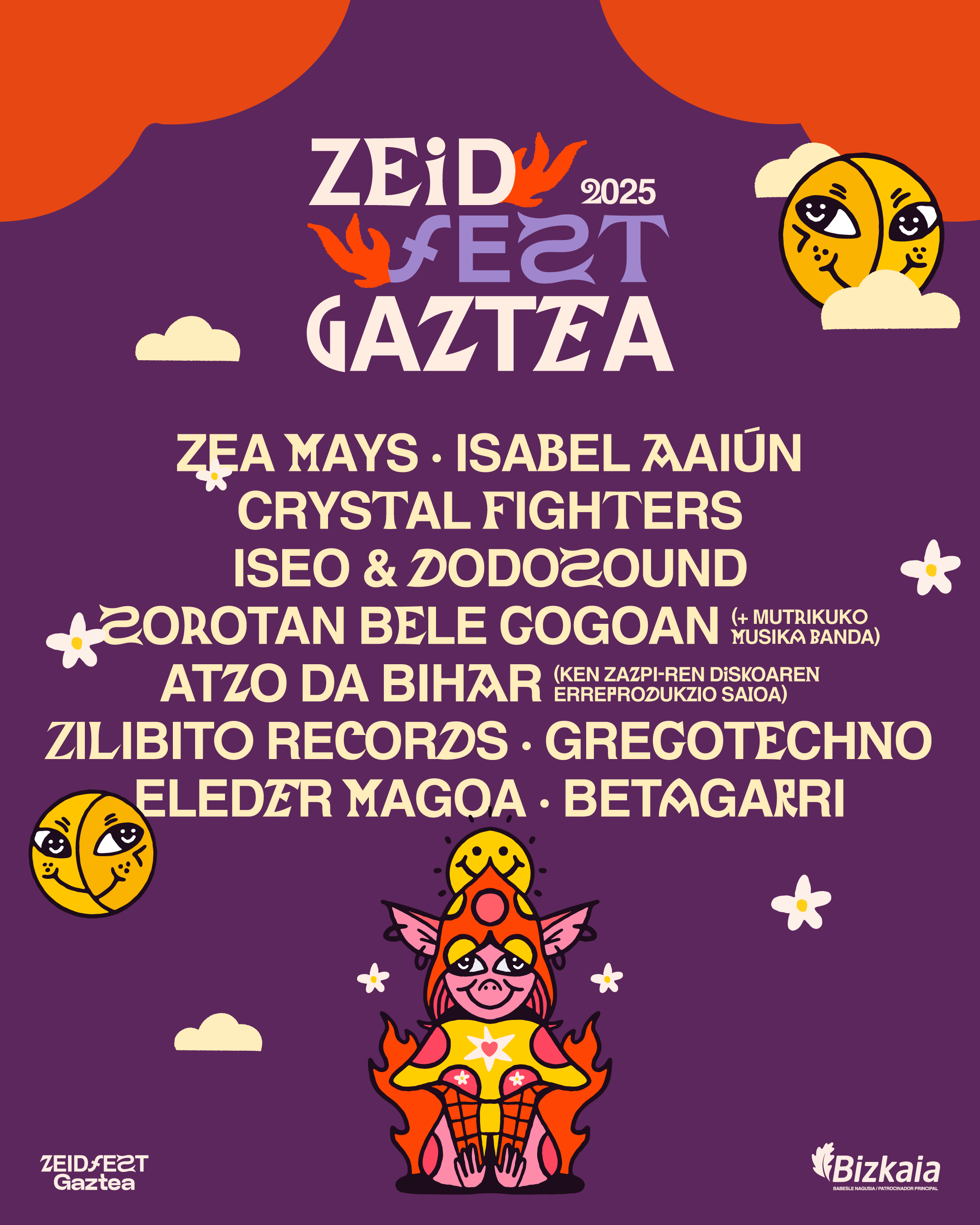 ZEIDFEST GAZTEA bueltan da!