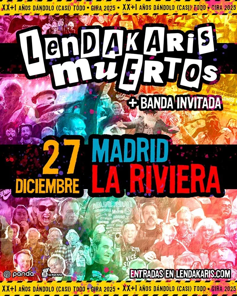 Último concierto de la gira en La Riviera de Madrid