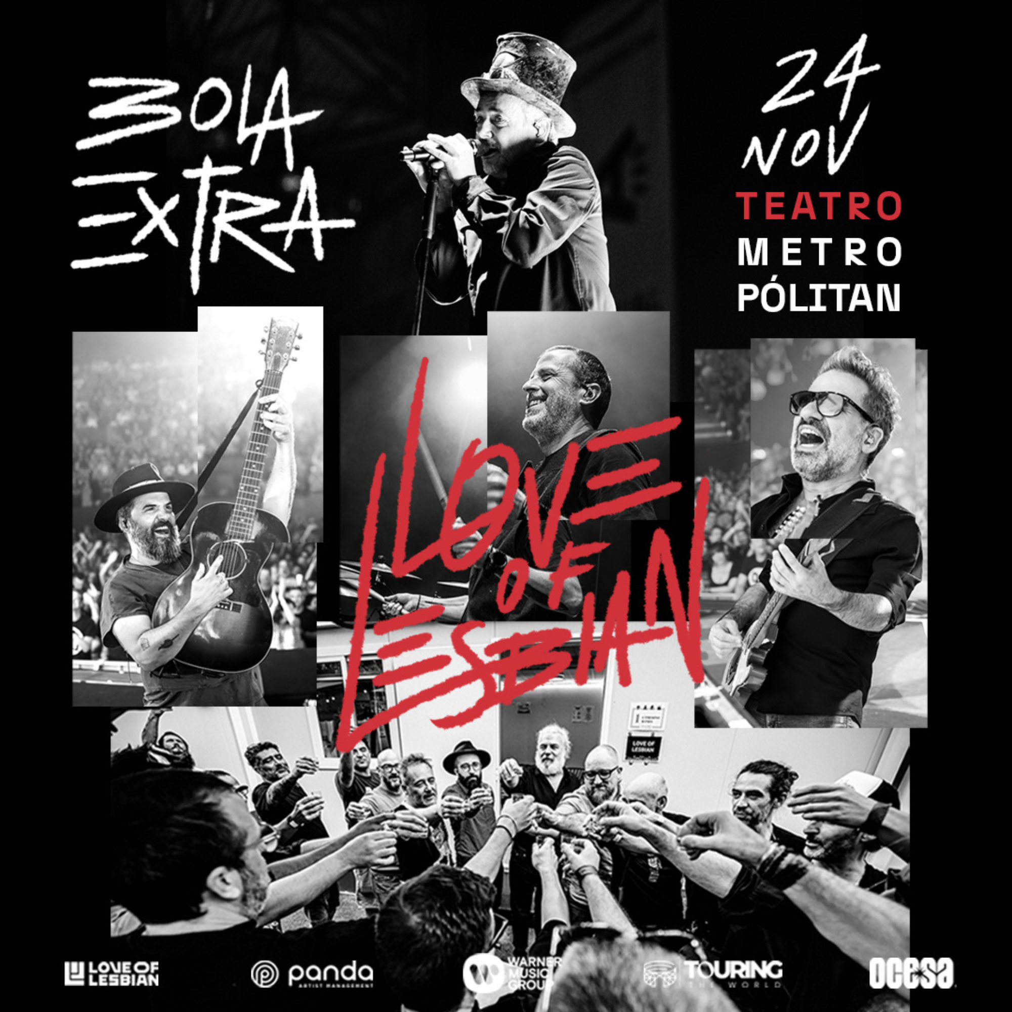 Luego de agotar el Auditorio Nacional, Love of Lesbian anuncia nuevo y último show en la CMDX