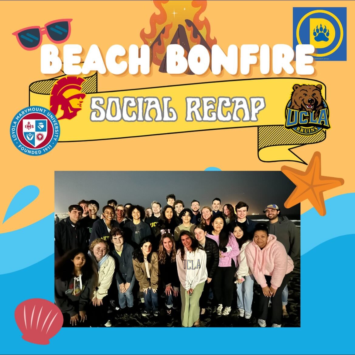 DOCKWEILER BEACH BONFIRE W/ TROJAN + LMU DEMS RECAP
Thank you to all who came out! We hope you had a great time!!