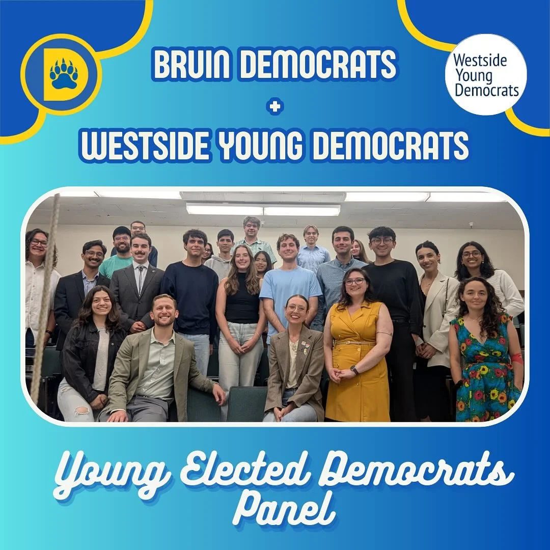 Thank you to Westside Young Dems and our amazing panelists for taking the time to organize and participate in this event! 

To all attendees, thank you for coming!

📸: Michelle Persoff/WYD, Adam Peddie/BD