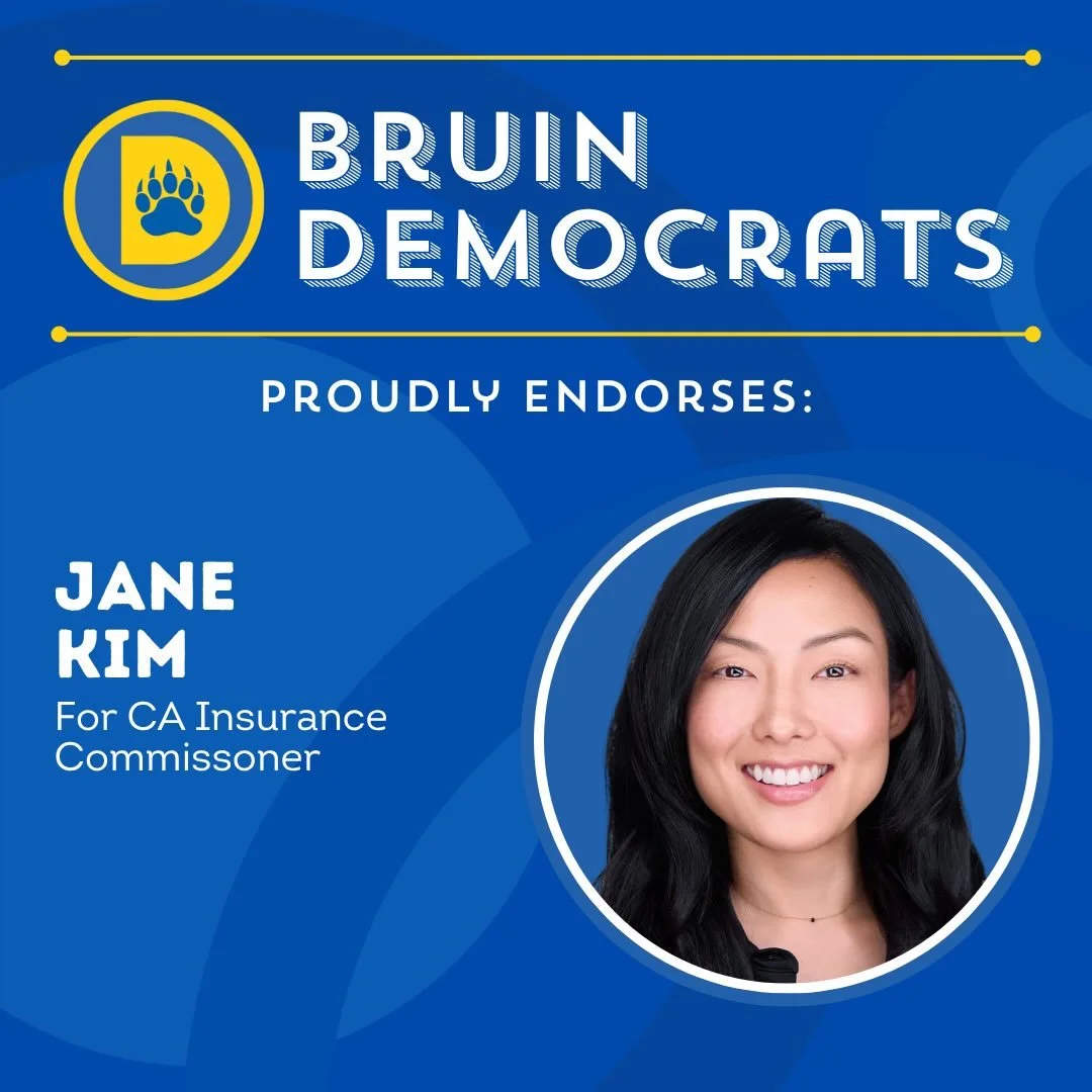 We are proud to endorse Jane Kim for CA Insurance Commissioner!