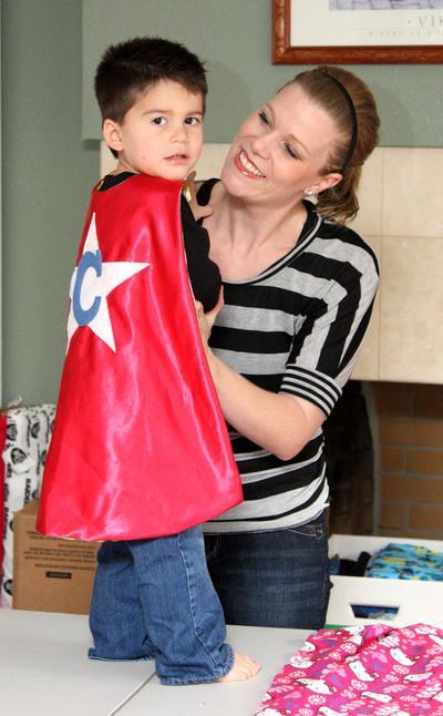 Danville mom a cape crusader