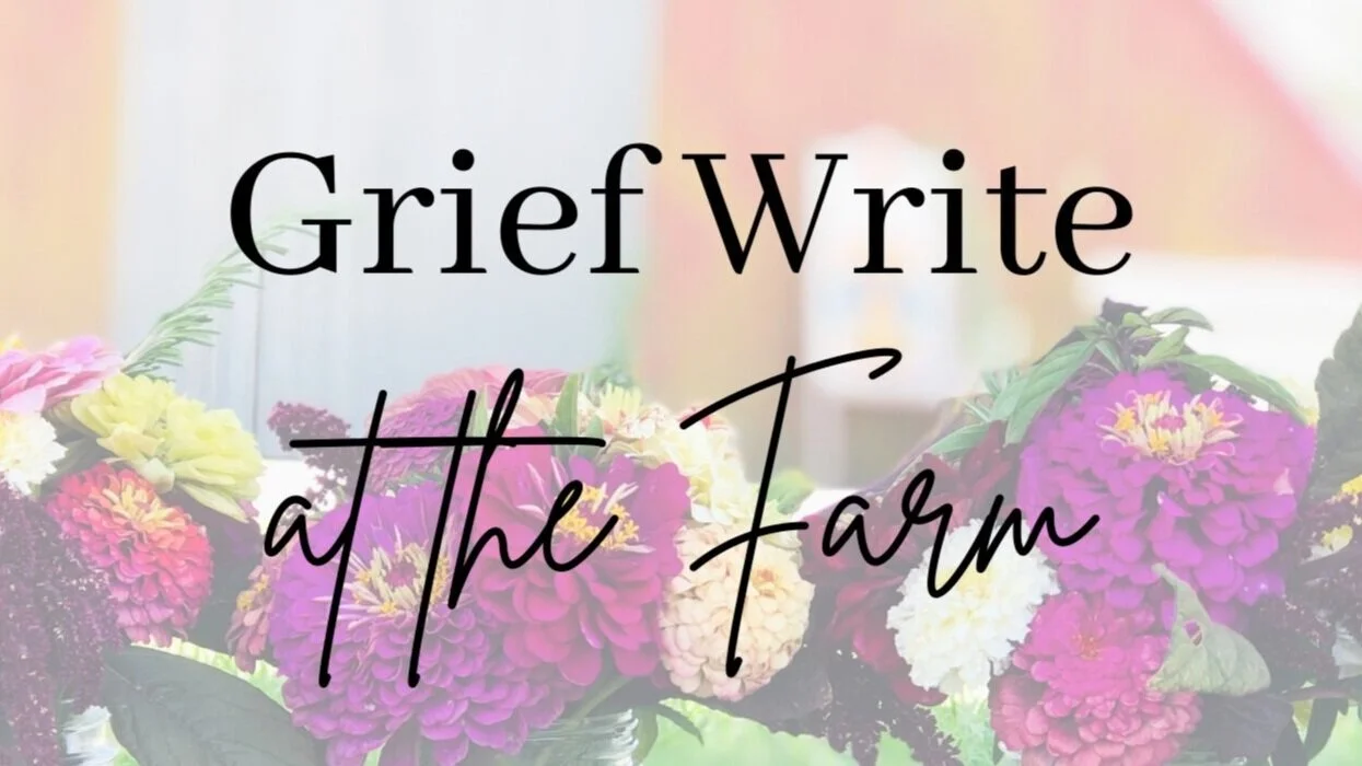 Grief Write with Sarah Van Buren