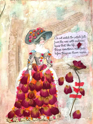Creative Arts Group for Bereavement: Mixed Media Collage