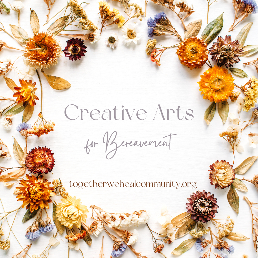 Creative Arts For Bereavement-Dried Flower Arrangement