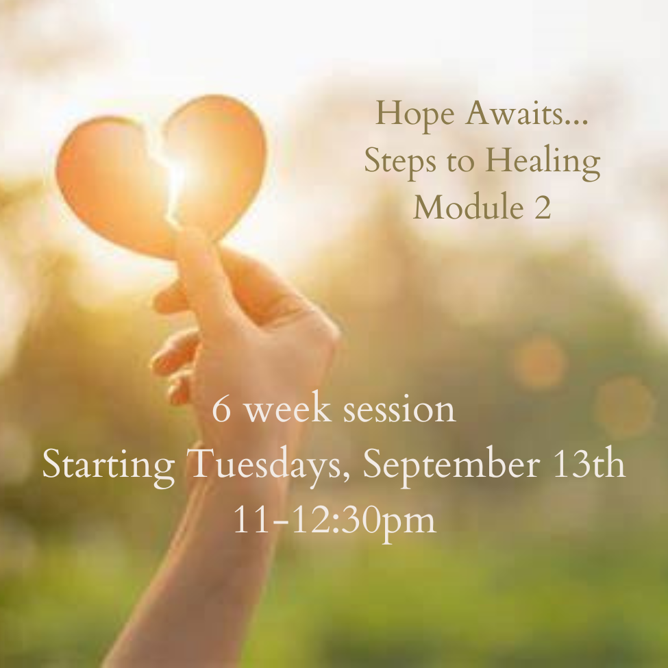 Hope Awaits...Steps to Healing- Module 3 (Session 2 of 6) 