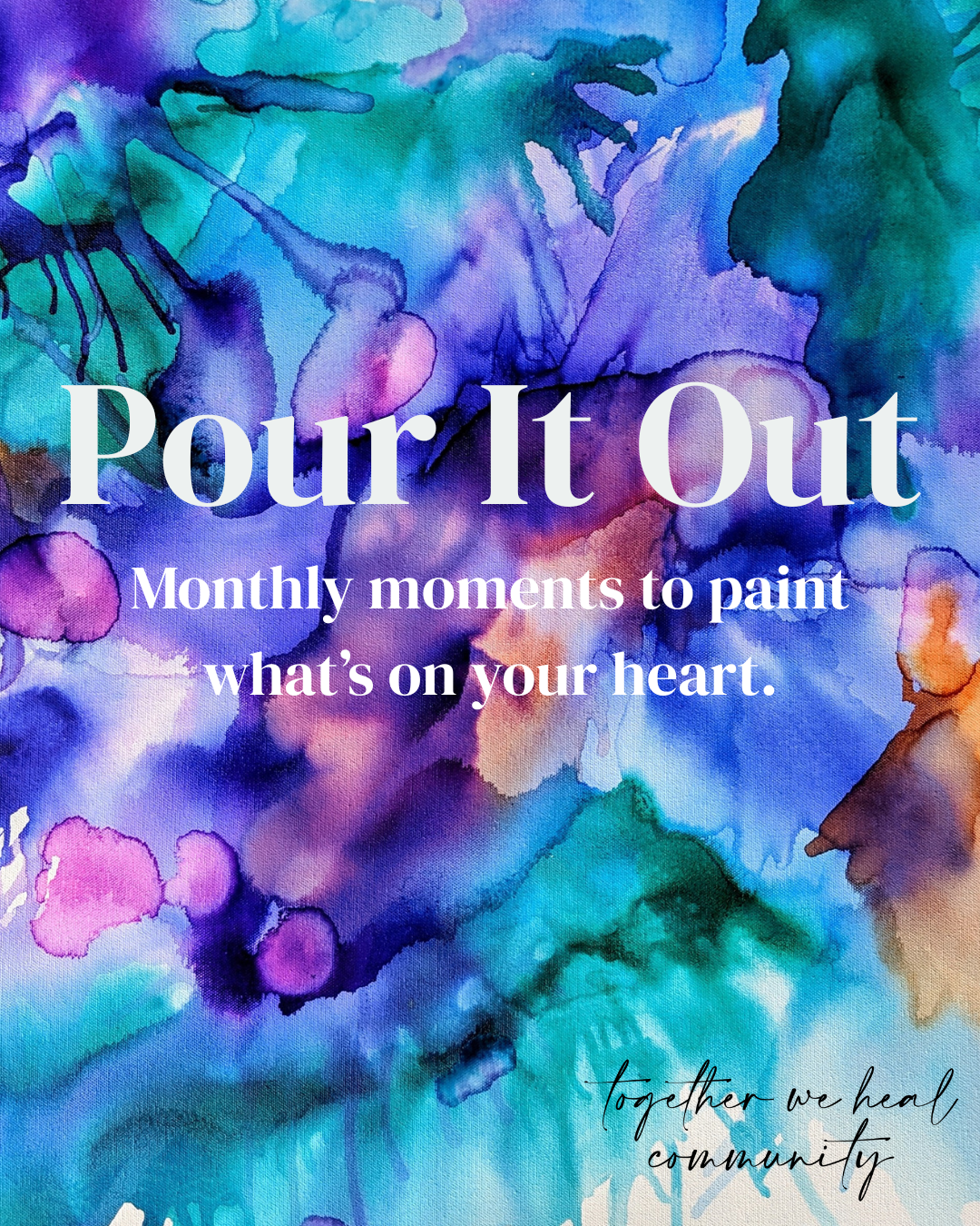 Pour It Out Paint Night-July