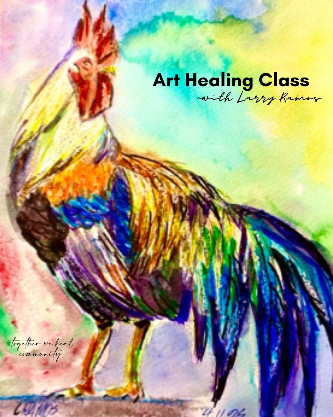 Art Healing Class with Larry Ramos