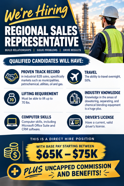 Regional Outside Sales Representative