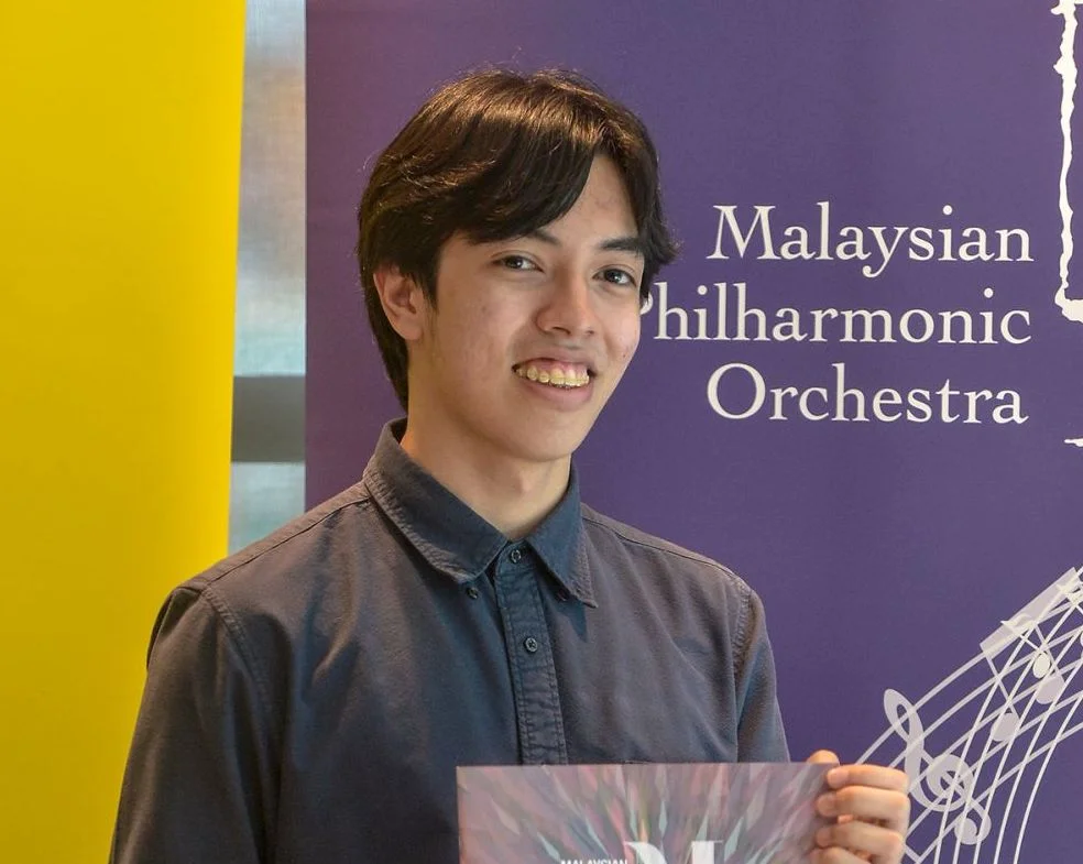 Irfan named as the Malaysian Philharmonic Orchestra Youth Ambassador