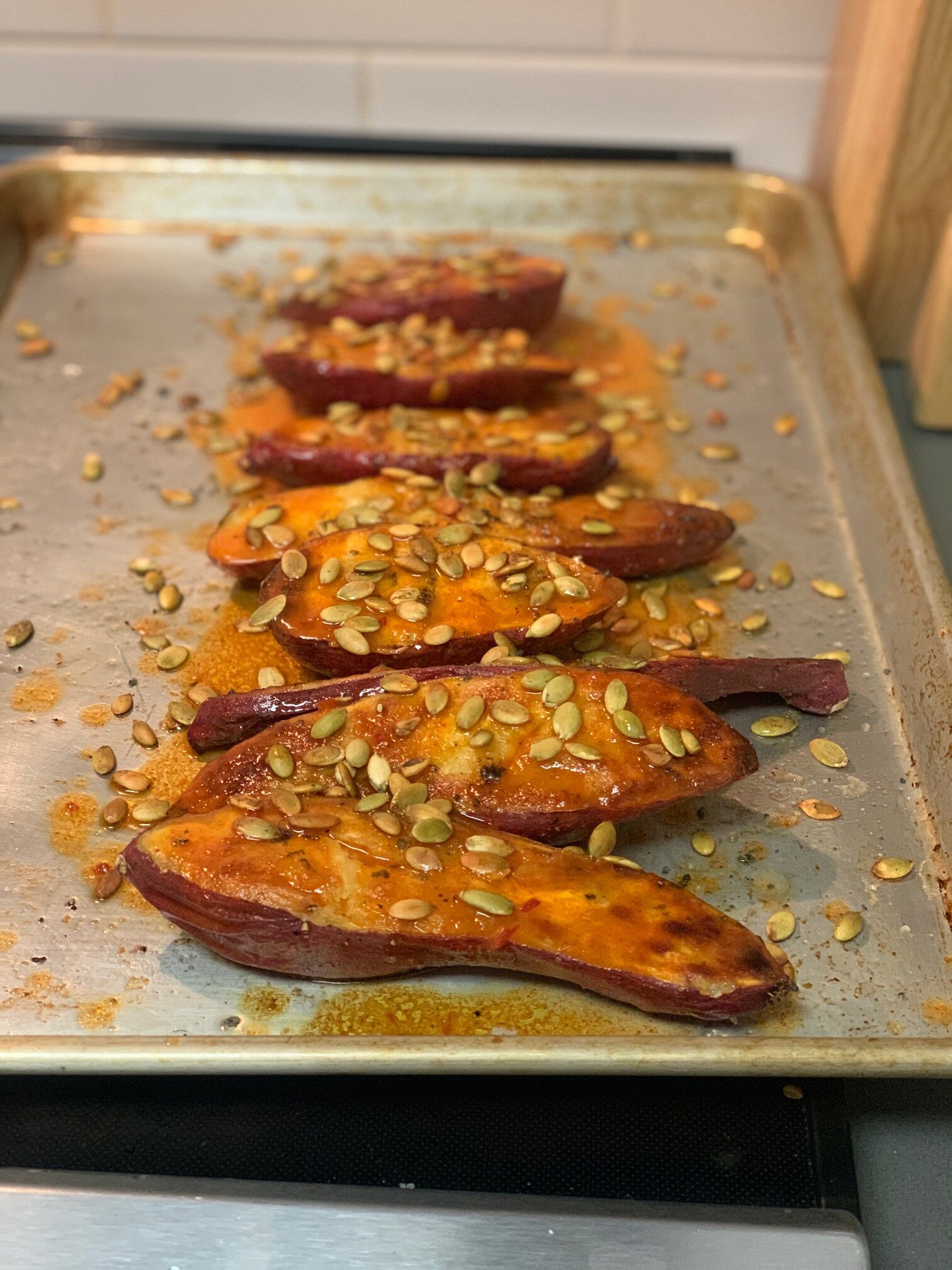 Buffalo Sweet Potatoes