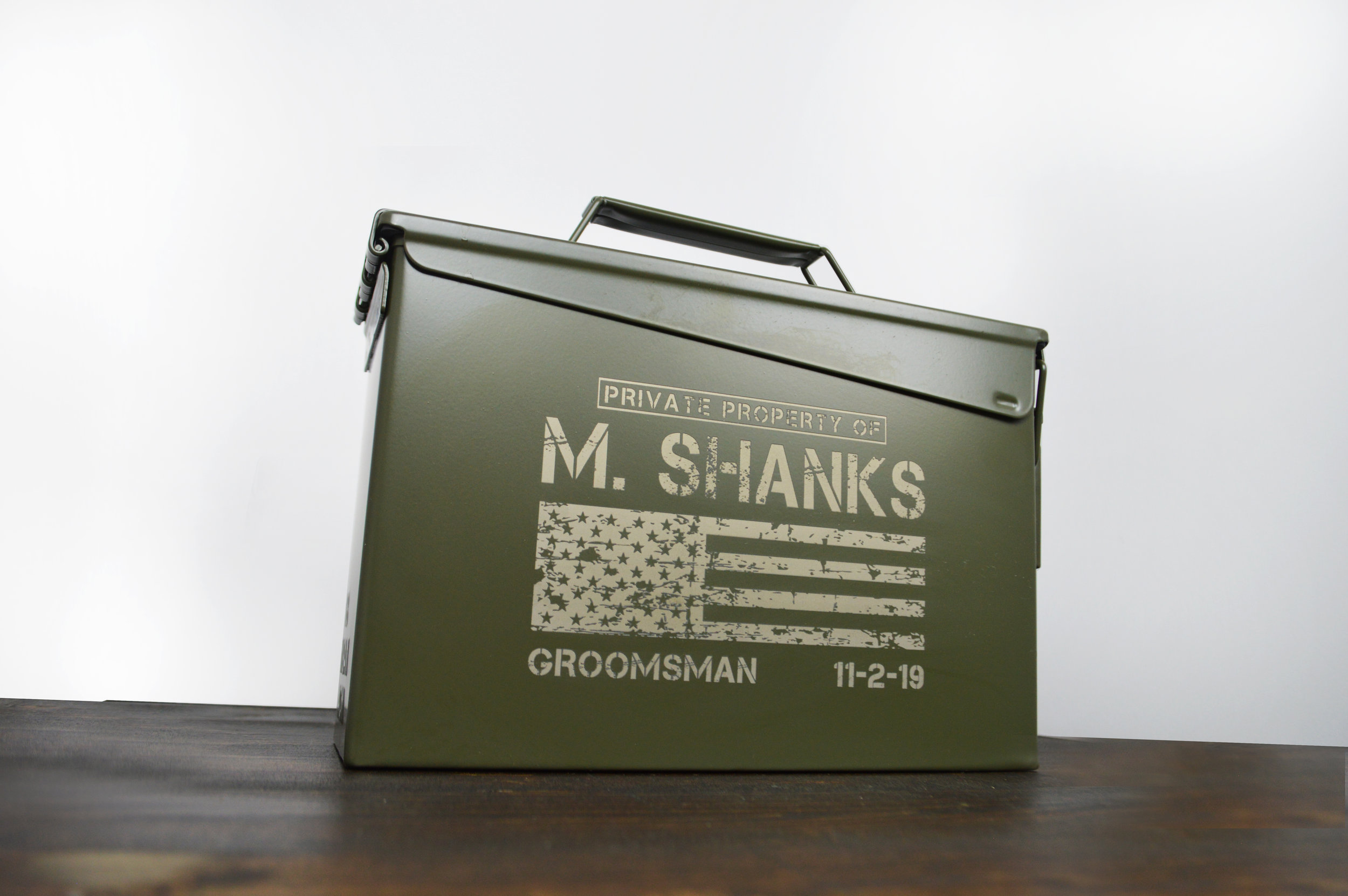 Custom Engraved Yeti Colster For Groomsmen - Set of (1) — Simply Yours By  Marcy
