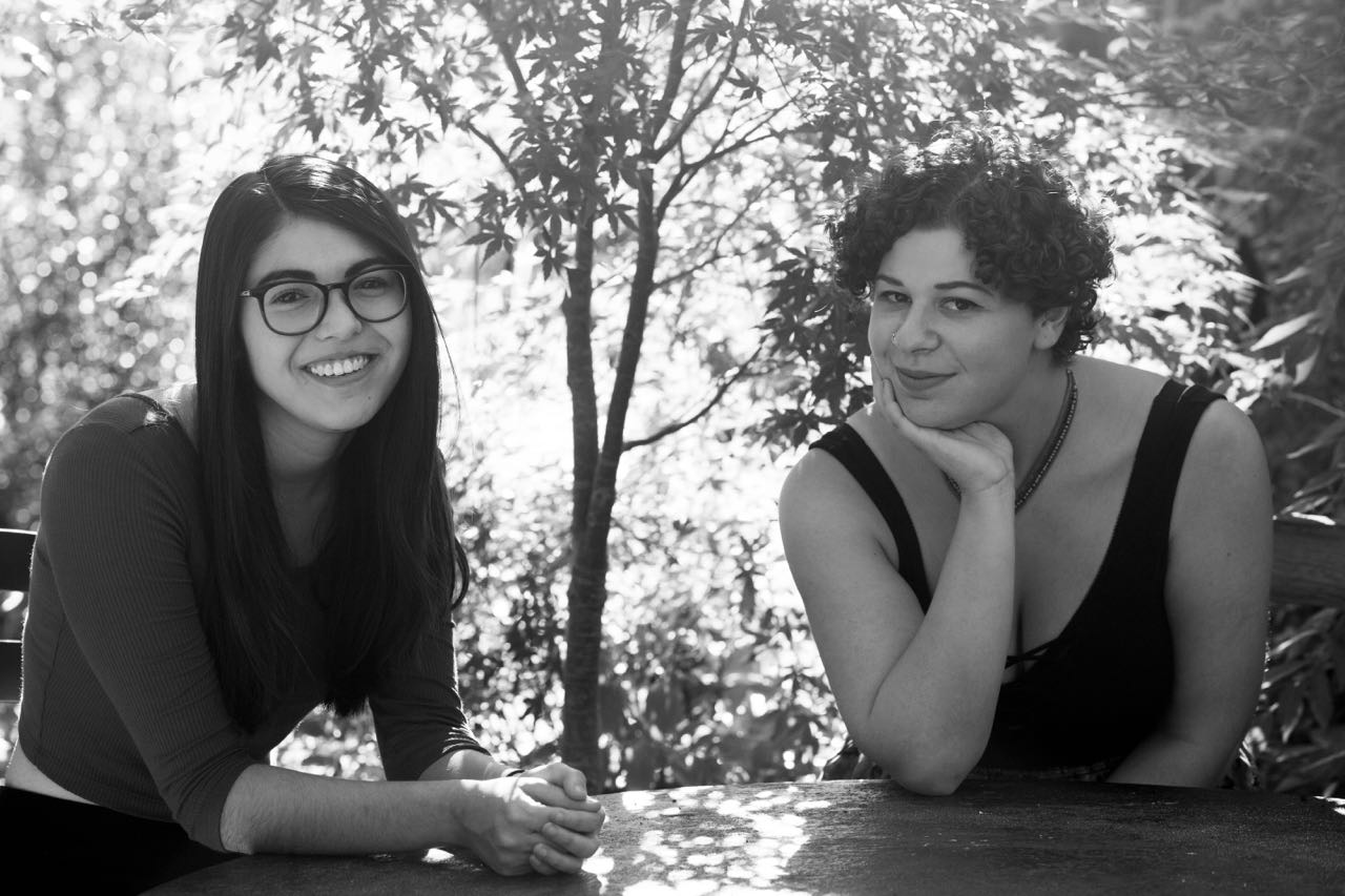 Miranda Cornell and Zoe Kamil shot by Tess Mayer for The Interval. 