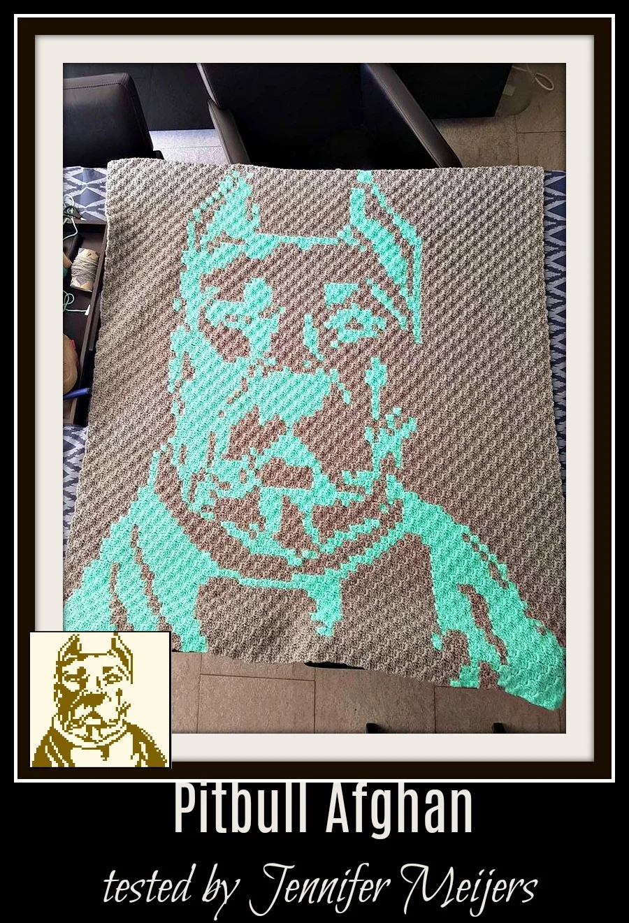Pitbull Afghan C2C Graph
