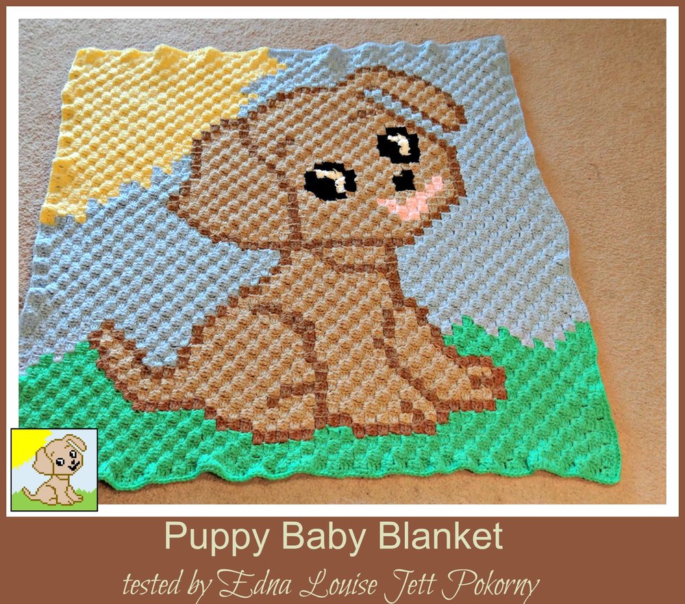 Puppy Baby Blanket C2c Graph