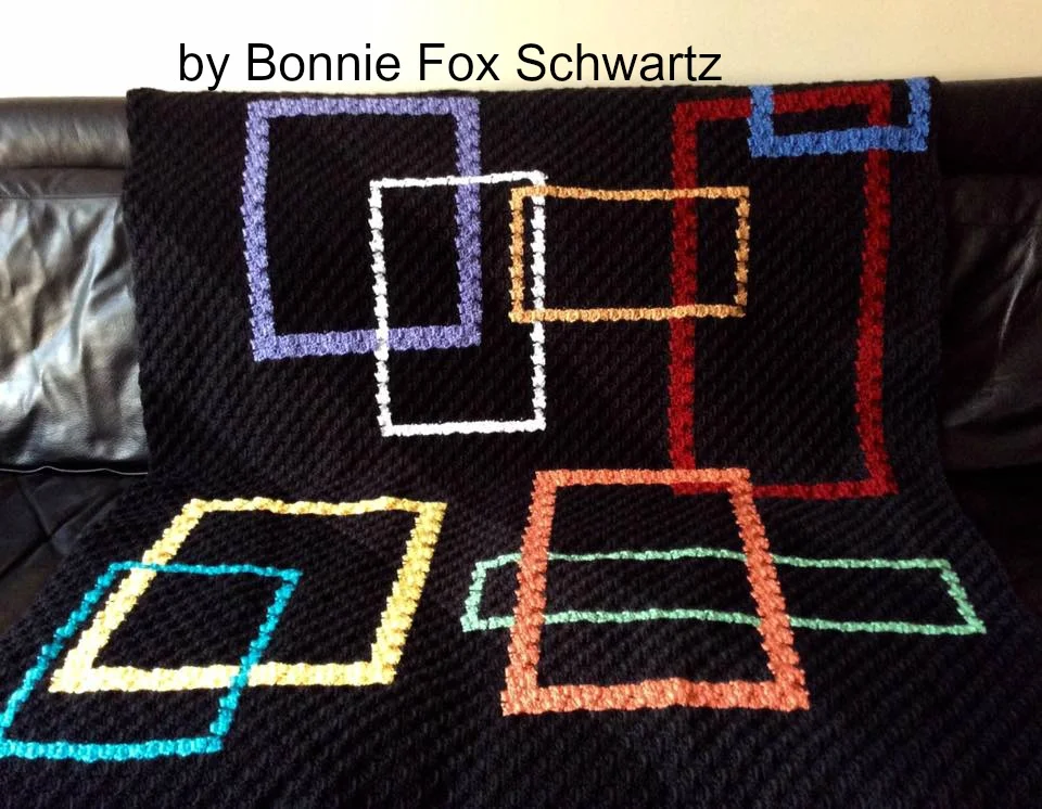 Geometric Squares Afghan, C2C Graph