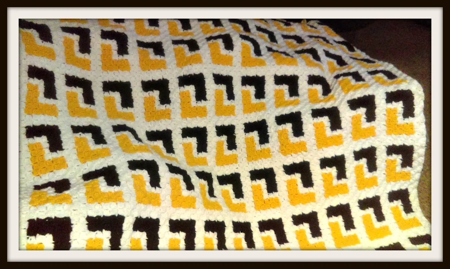 Geometric Design Afghan, C2C Graph