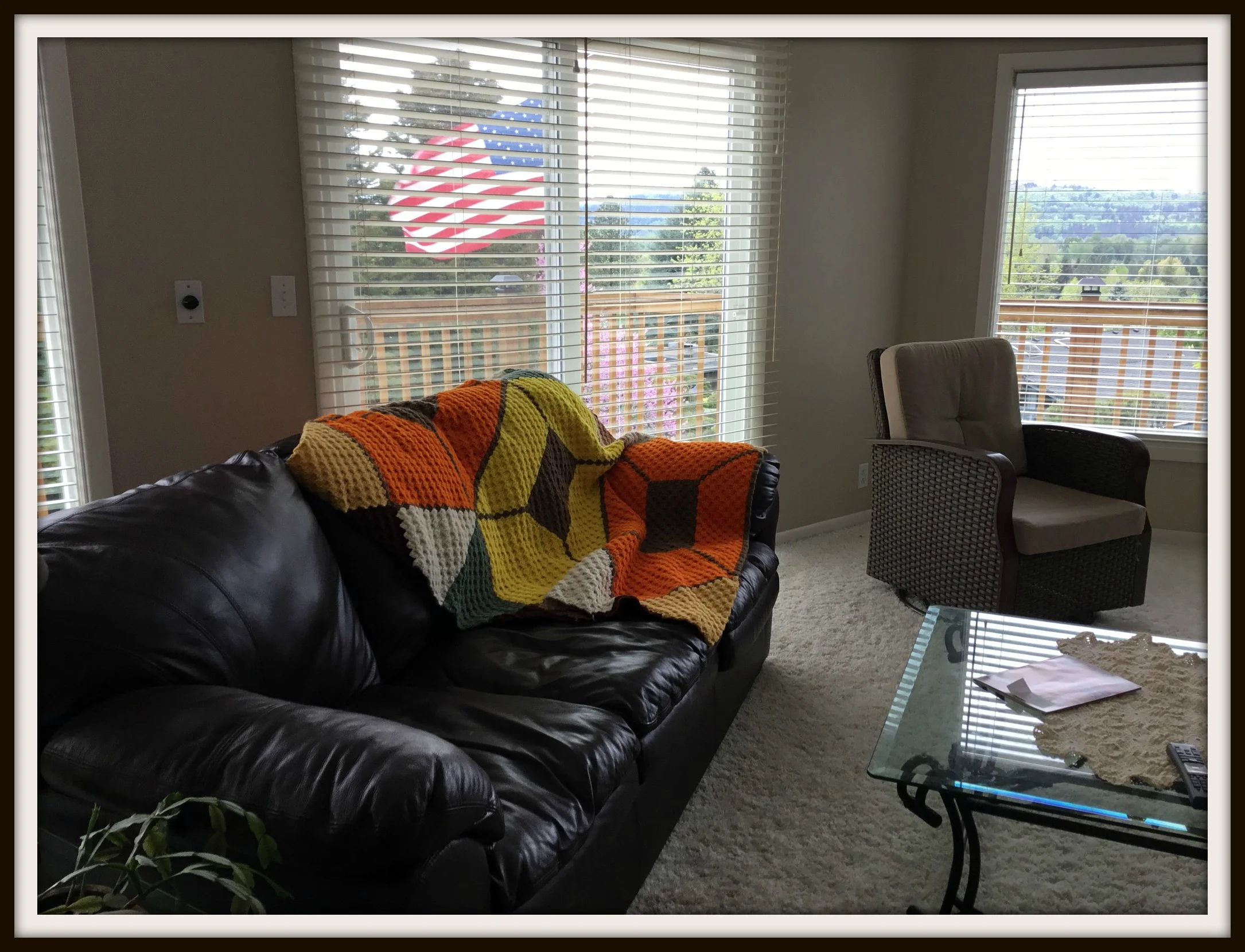 Autumn Kaleidoscope Afghan C2C Crochet Pattern