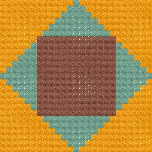 #1 Julia Quilt Square C2C Crochet Pattern