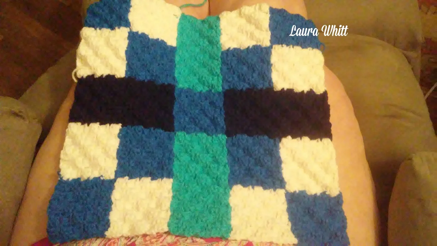 #2 Michele Quilt Square, C2C Crochet Pattern