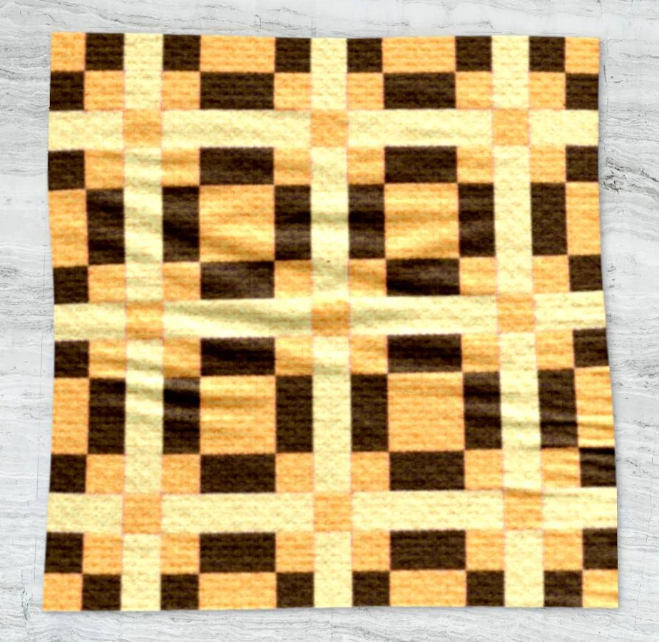 Jo Ann Quilt Afghan, C2C Crochet Pattern