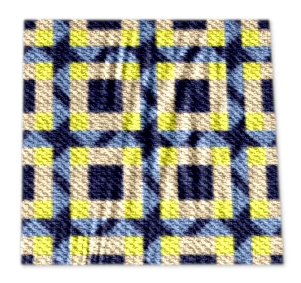 Kori Quilt Afghan C2C Crochet Pattern