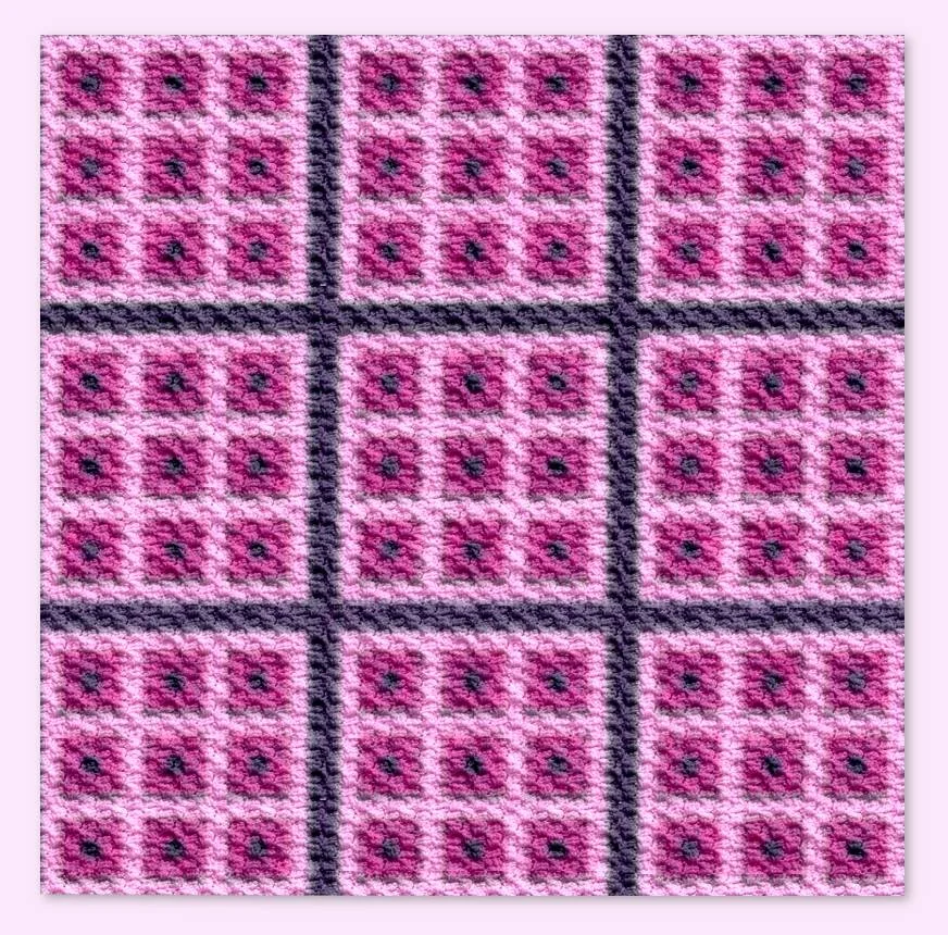 Pat Quilt Afghan C2C Crochet Pattern