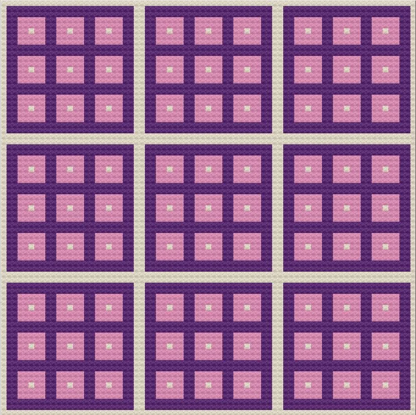 Pat Quilt Afghan C2C Crochet Pattern