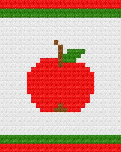 Apple Grocery Bag Holder, C2C Graph