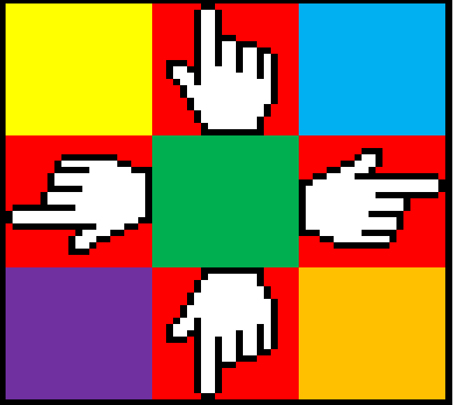 Colorful Hands, Kids Afghan, C2C Crochet Pattern