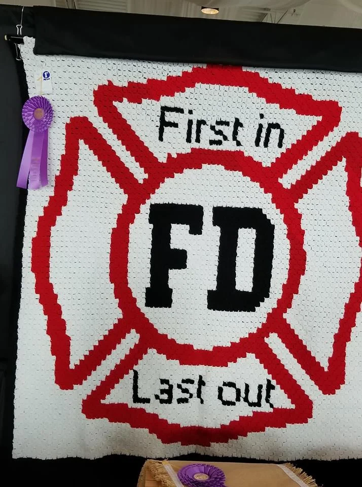 Maltese Afghan, C2C Crochet Pattern