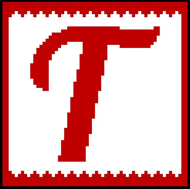Letter T Kids Afghan, C2C Crochet Pattern