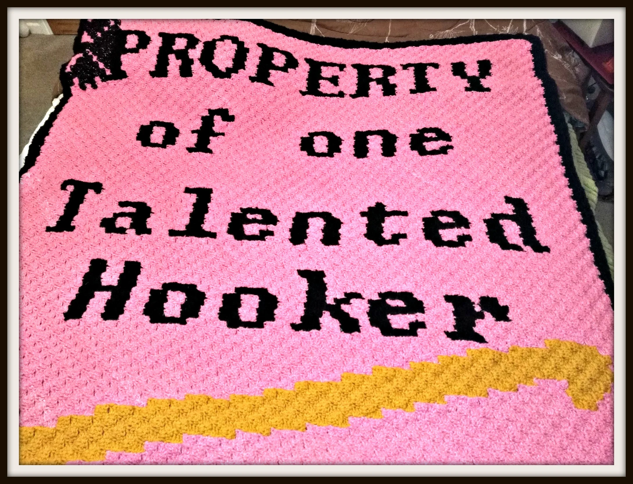 Crocheter's Afghan, C2C Crochet Pattern
