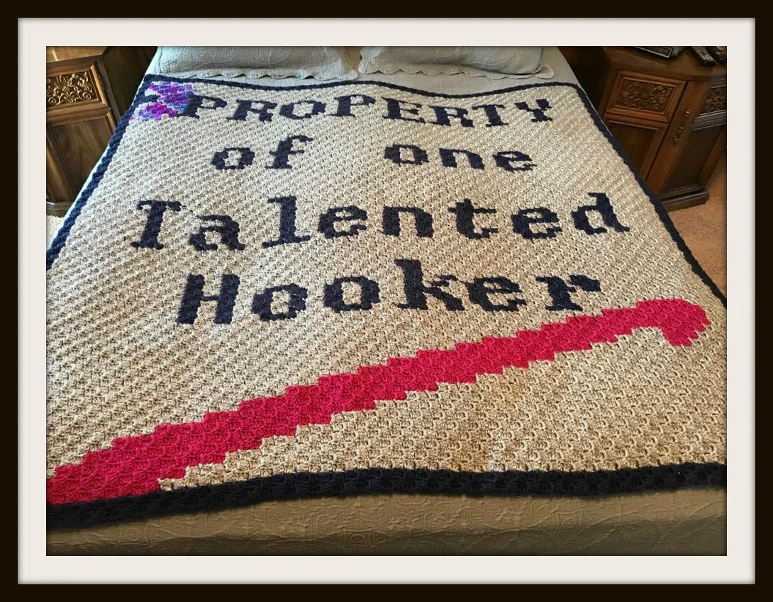 Crocheter's Afghan, C2C Crochet Pattern