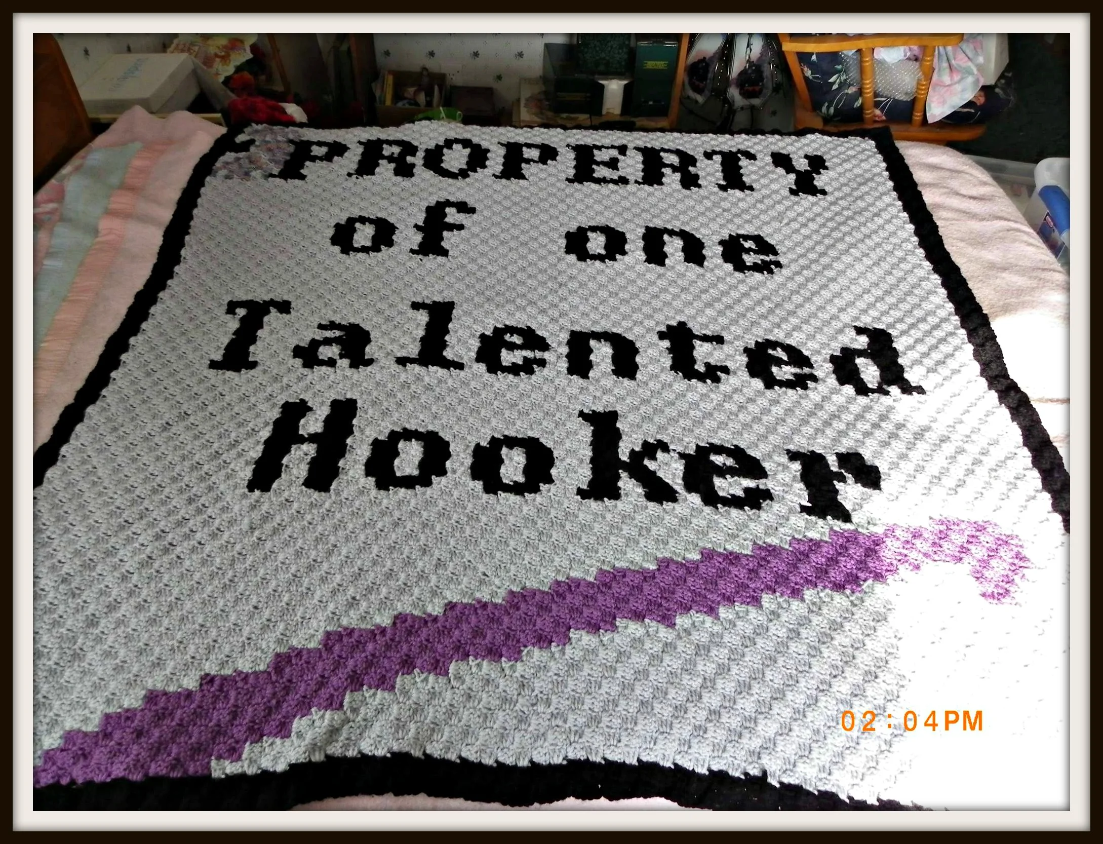 Crocheter's Afghan, C2C Crochet Pattern