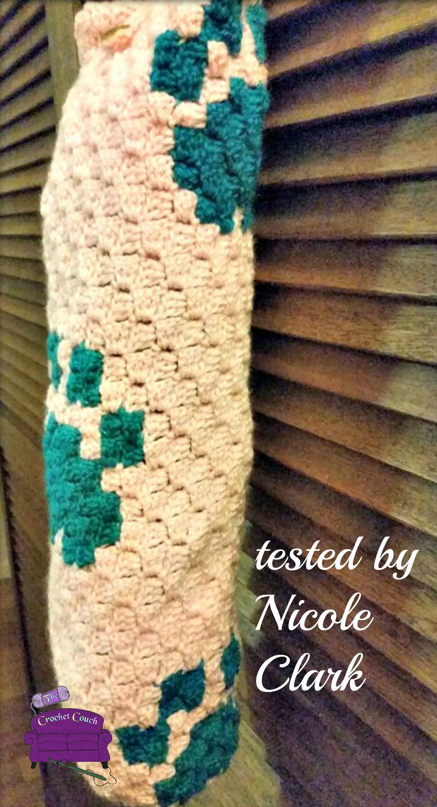 Paws Grocery Bag Holder, C2C Crochet Pattern