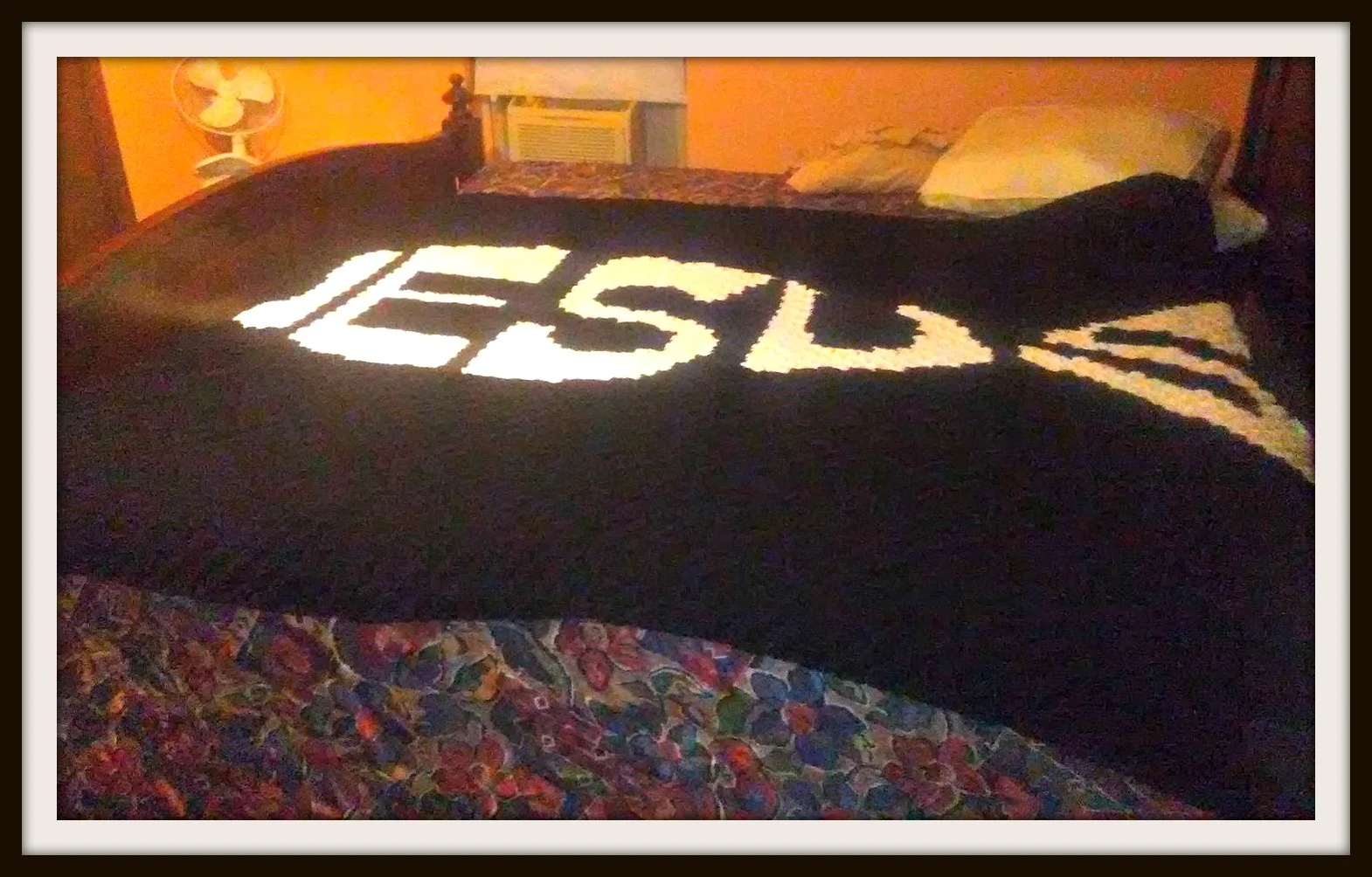 Jesus Afghan, C2C Crochet Pattern