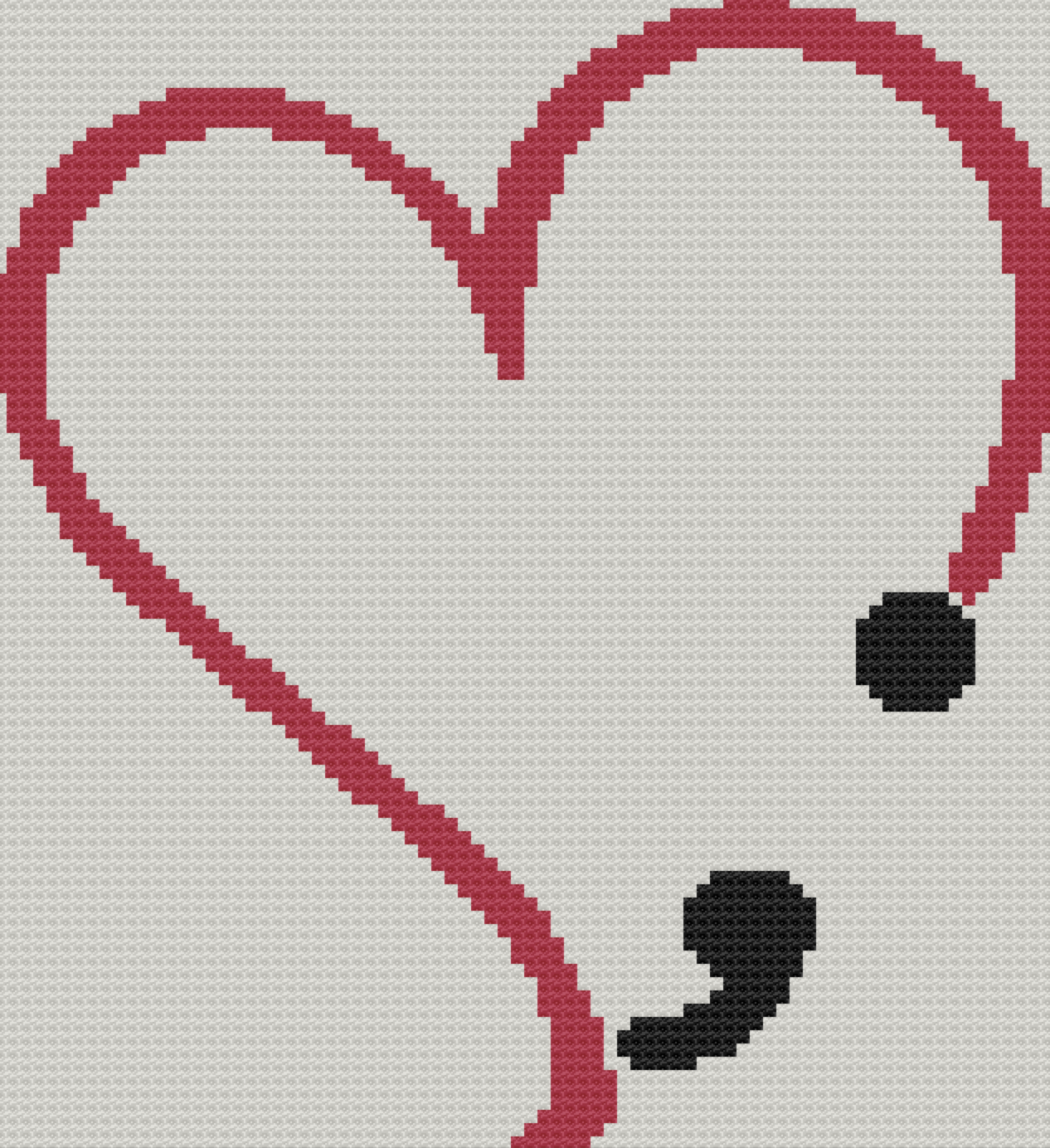 Suicide Awareness Afghan, C2C Crochet Pattern
