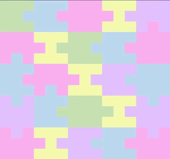 Puzzle Baby Afghan, C2C Crochet Pattern, Written Row by Row, Color Counts, Instant Download, C2C Graph, C2C Pattern, c2c graphgan pattern, Corner to Corner, Graphgan, Crochet Pattern