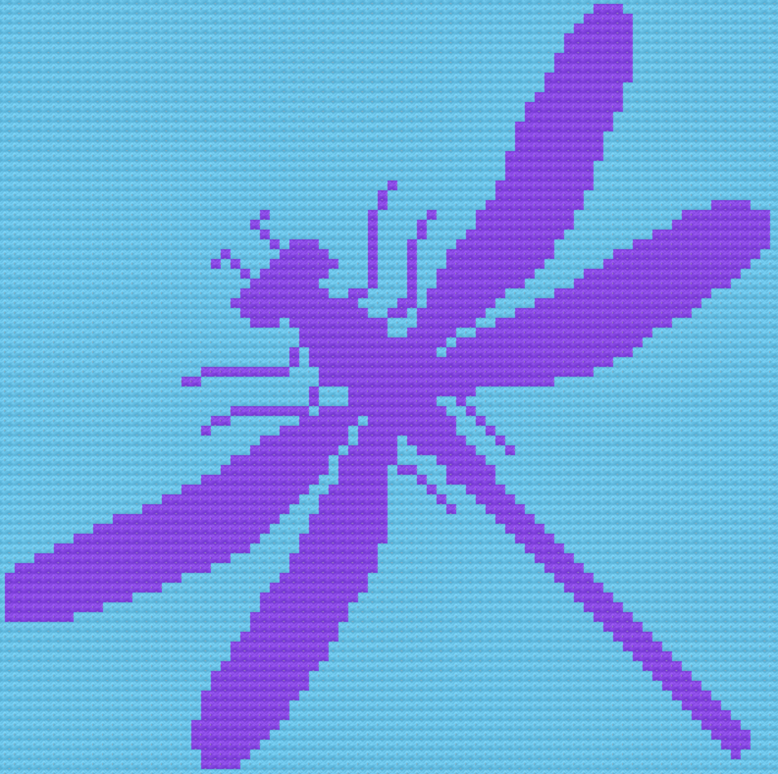 Dragonfly Silhouette Afghan, C2C Crochet Pattern, Written Row by Row, Color Counts, Instant Download, C2C Graph, C2C Pattern, Graphgan Pattern, Corner to Corner, Graphgan, Crochet Pattern