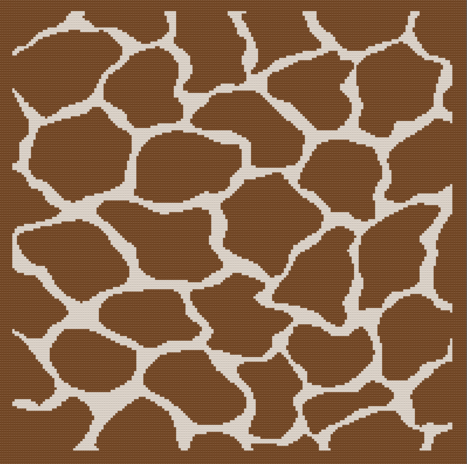 Giraffe Print Afghan, SC Crochet Pattern, TSS Crochet Pattern, Written Row by Row, Color Counts, Instant Download, SC Graph, TSS Graph, Graphgan Pattern,  Graphgan, Crochet Pattern